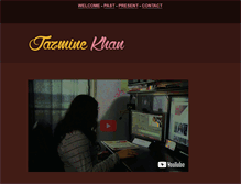 Tablet Screenshot of jazminekhan.com